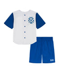 UA Baseball Jersey Little Boys' Set - White