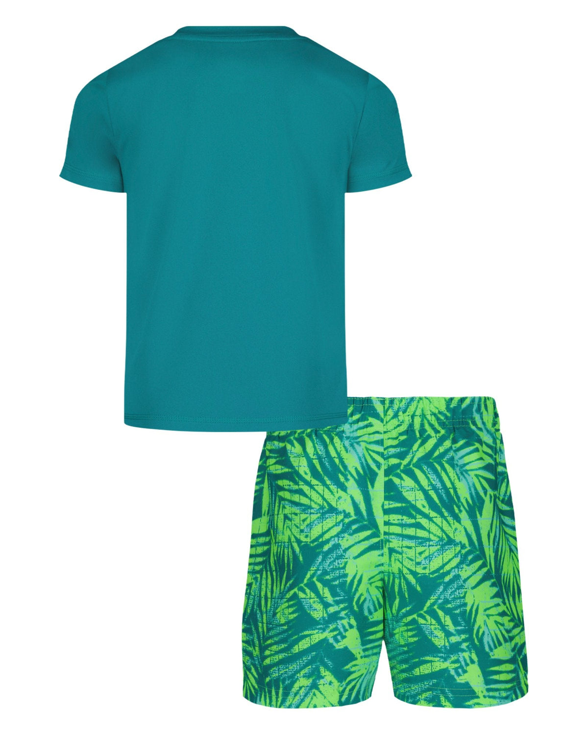 UA Palm Grid Little Boys' Set - Green