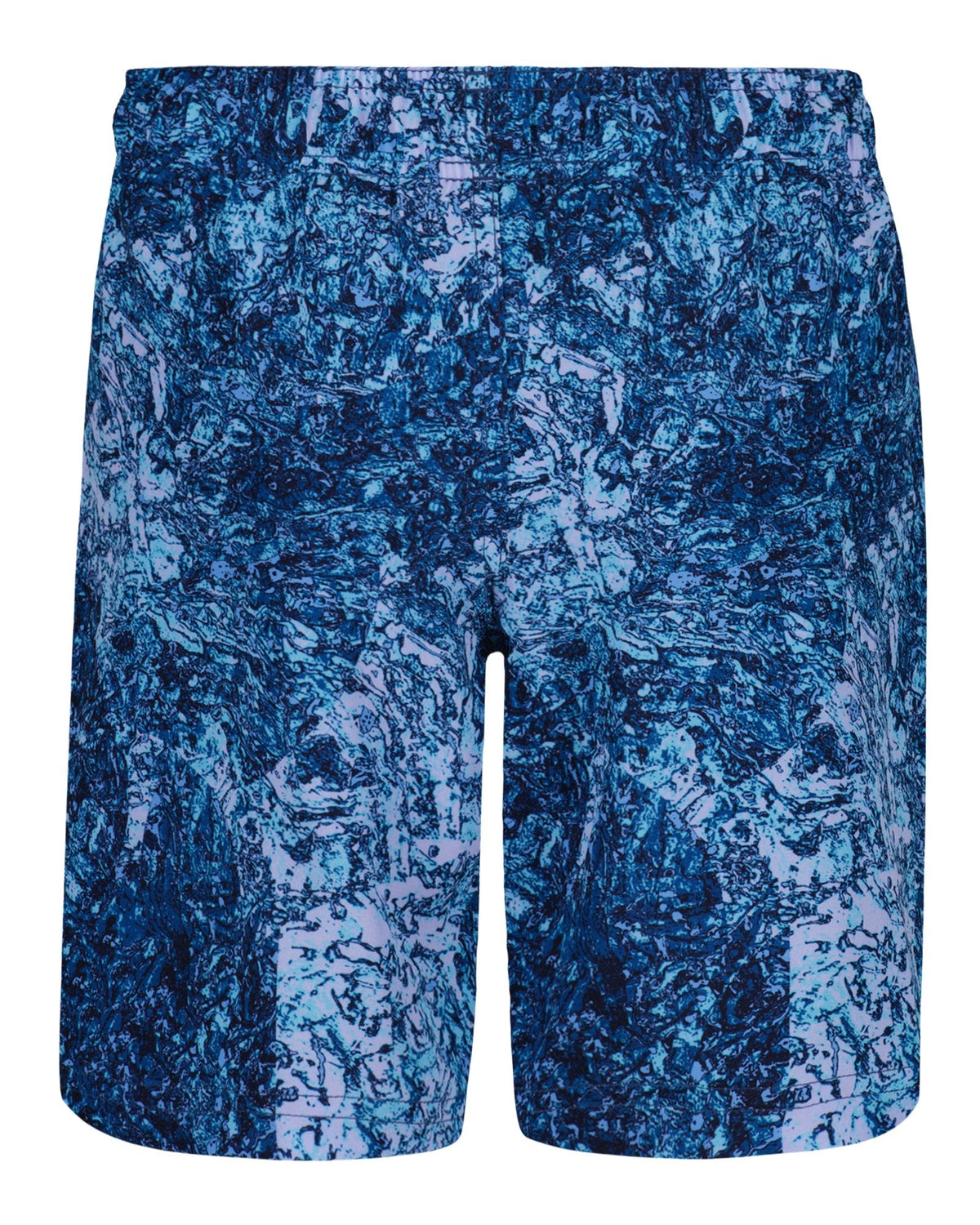 UA Compression Print Boys' Volley Shorts - Blue
