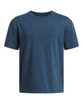 UA Heavyweight Wash Boys' Oversized Short Sleeve - Blue