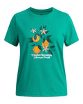 UA Basketball Girls' Short Sleeve - Green