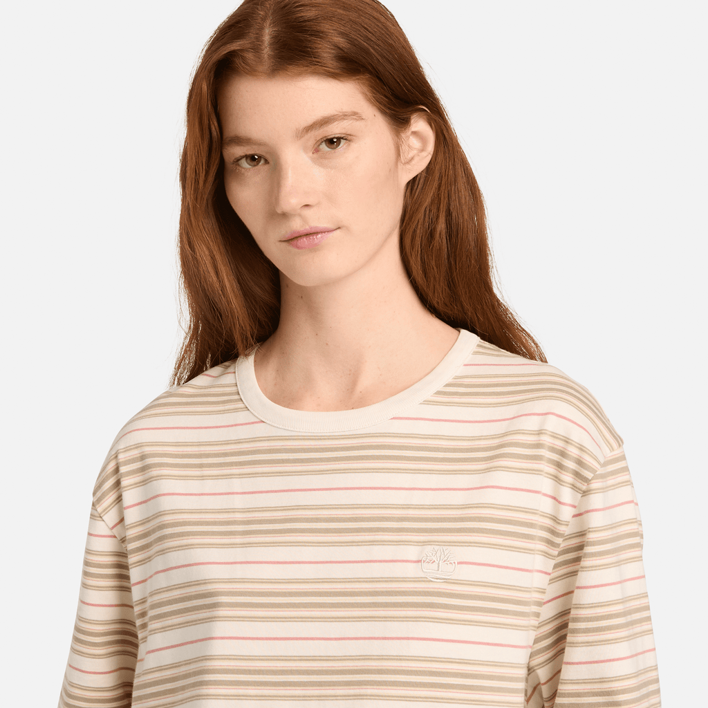 Striped TShirt TBL Vintage WhiteRose ALT4