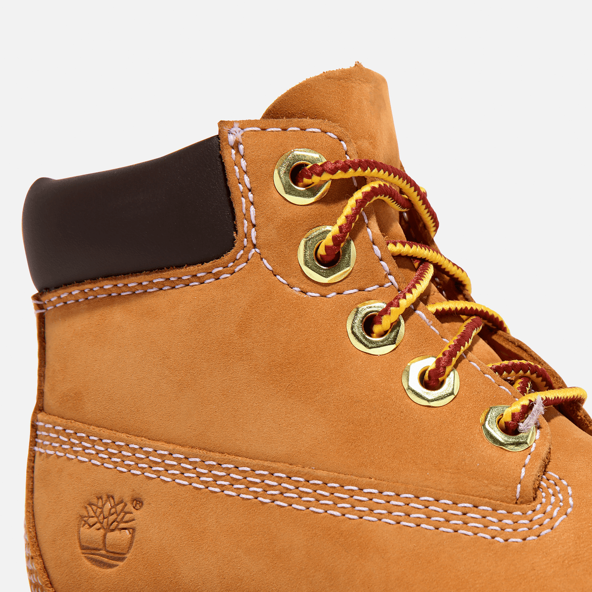 Toddler Timberland Premium 6Inch Waterproof Boot TBL Wheat Nubuck ALT7