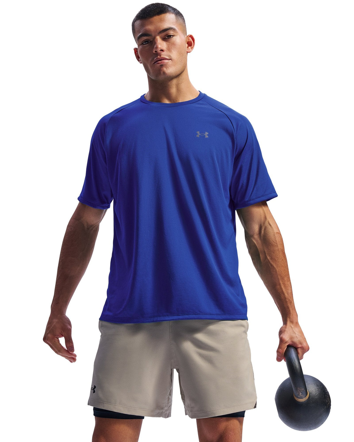 UA Tech™ 2.0 Men's Short Sleeve - Blue
