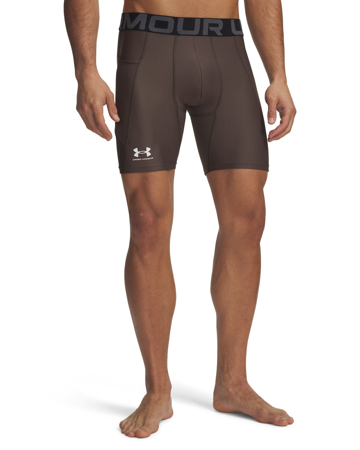 HeatGear® Men's 6" Compression Shorts - Brown