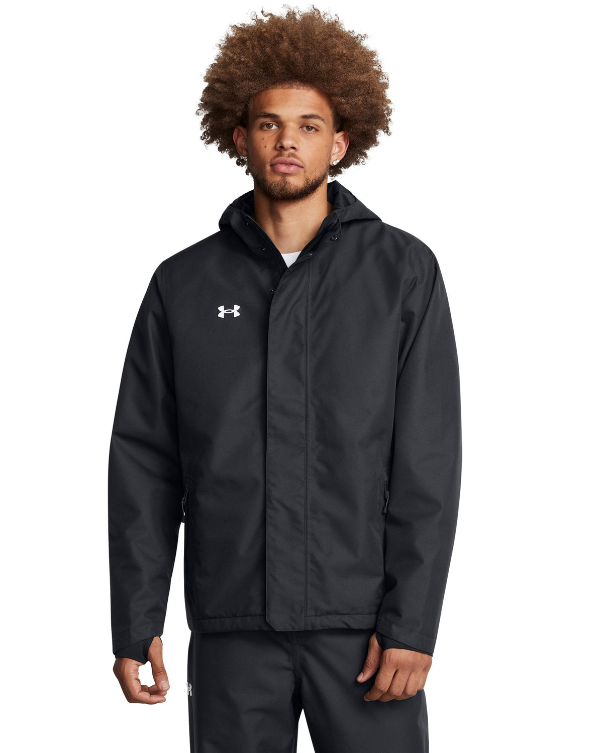 UA Stormproof Lined Men's Rain Jacket - Blue
