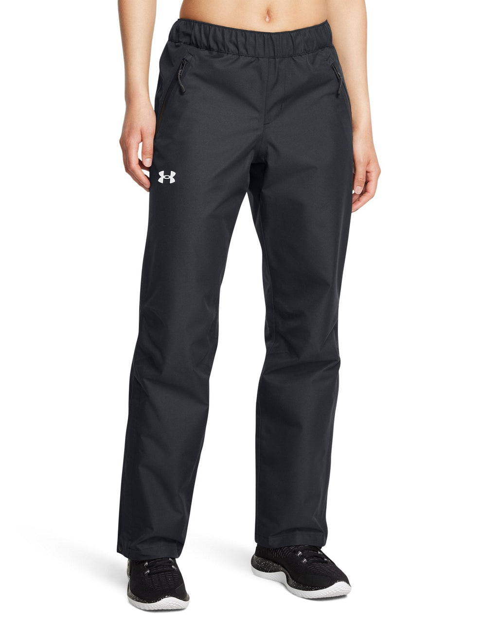 UA Stormproof Lined Women's Rain Pants - Blue