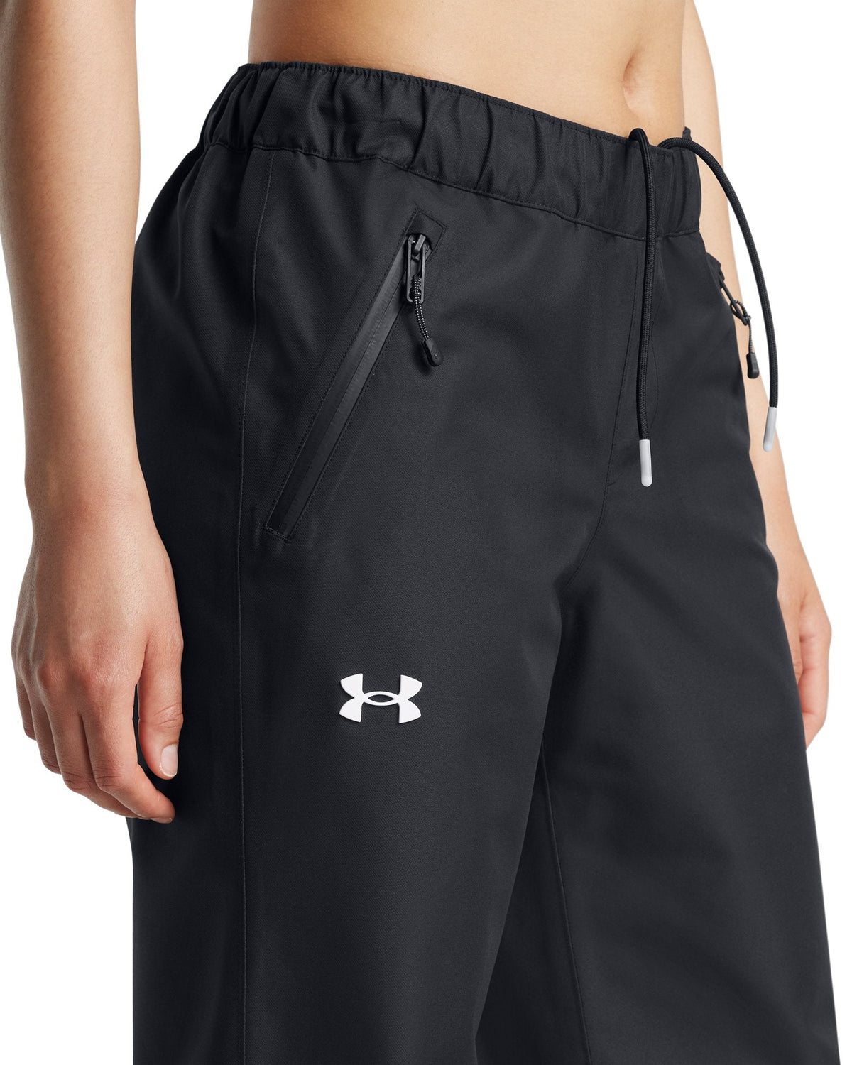 UA Stormproof Lined Women's Rain Pants - Blue