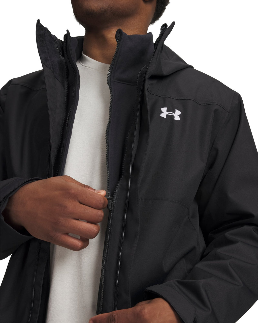 UA Porter Men's 3-in-1 Jacket - Black