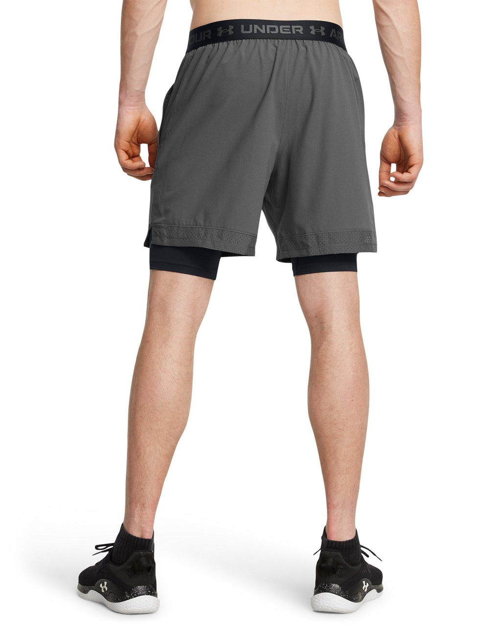UA Vanish Woven Men's 2-in-1 Shorts - Brown