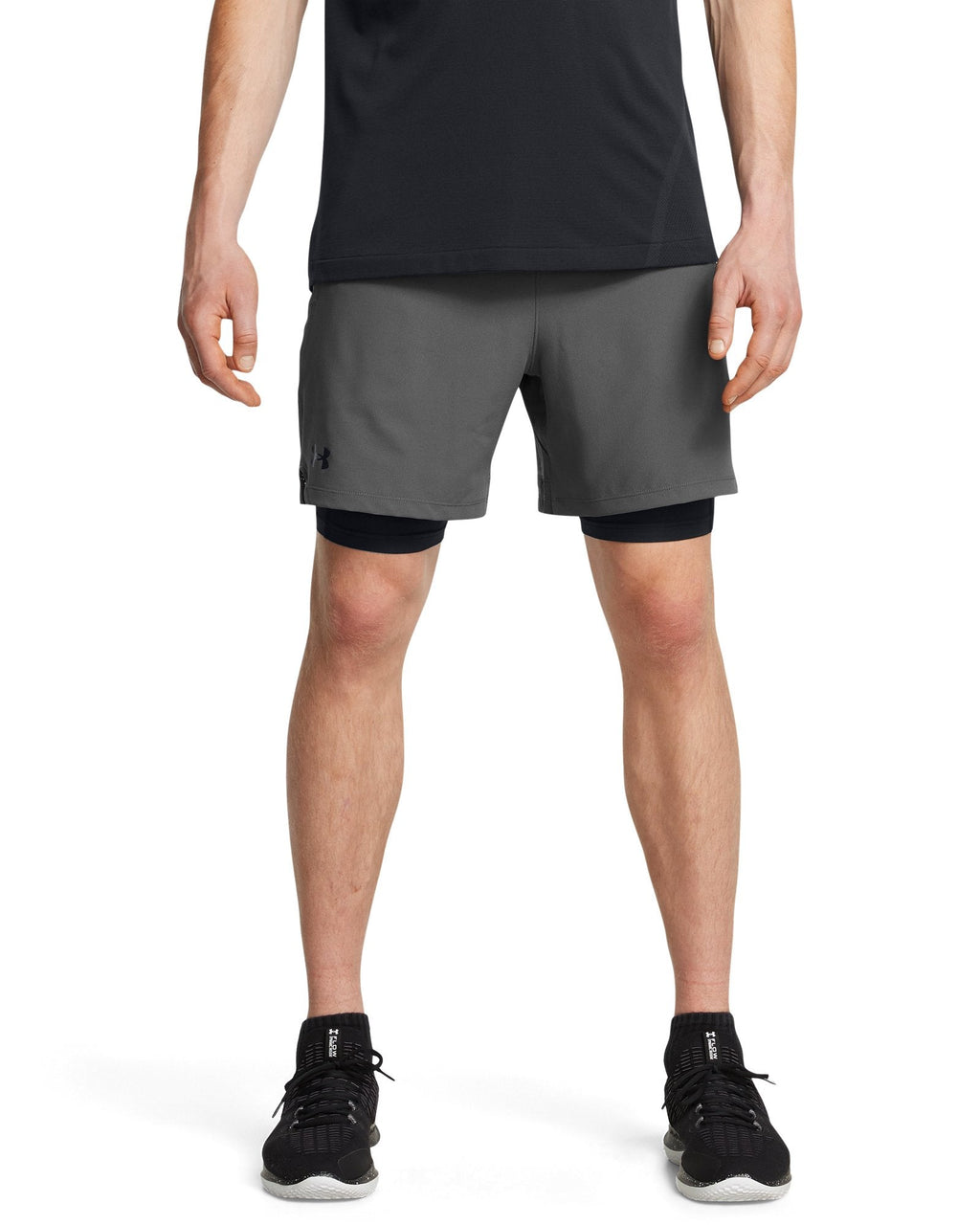 UA Vanish Woven Men's 2-in-1 Shorts - Brown