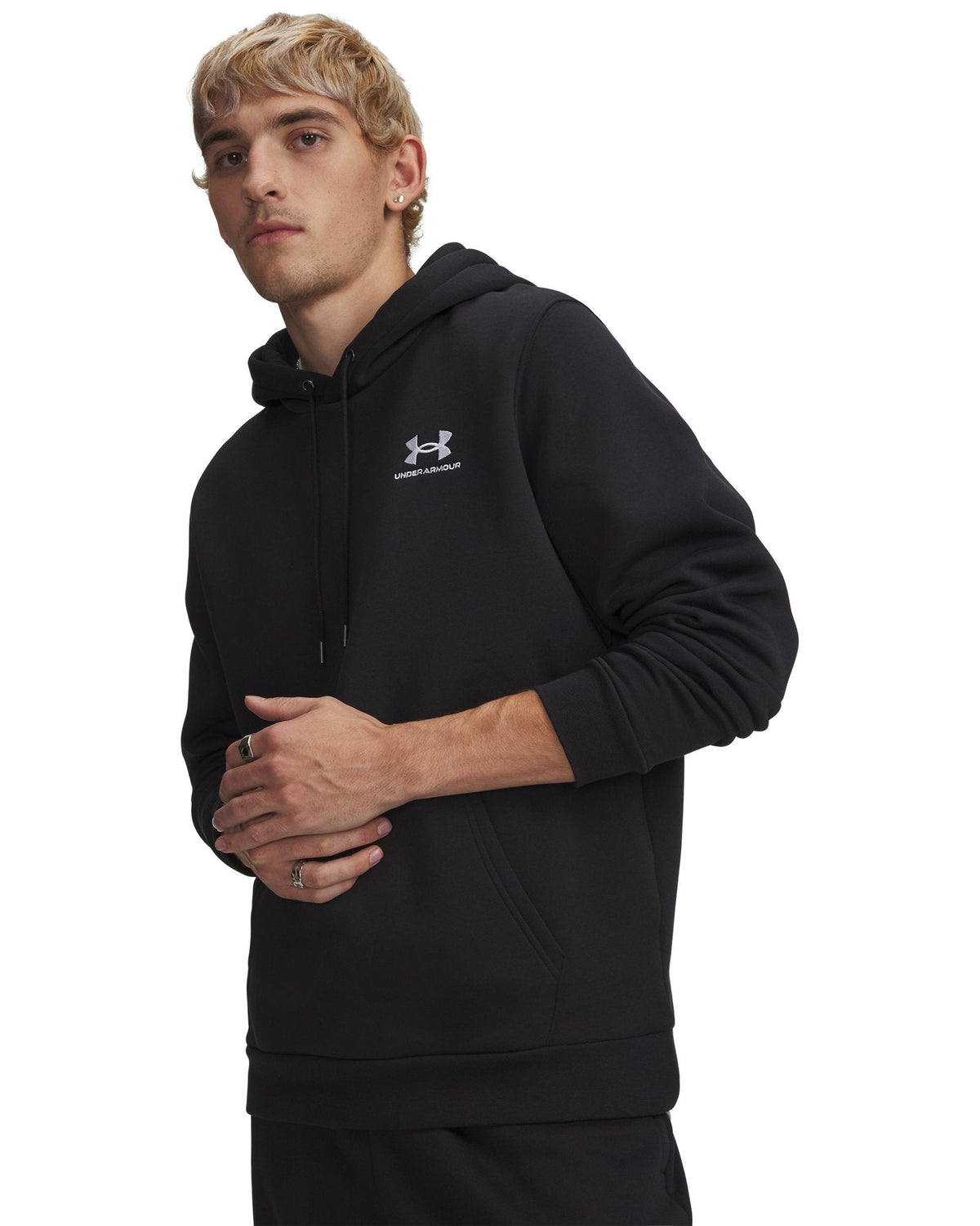 UA Icon Fleece Men's Hoodie - Black