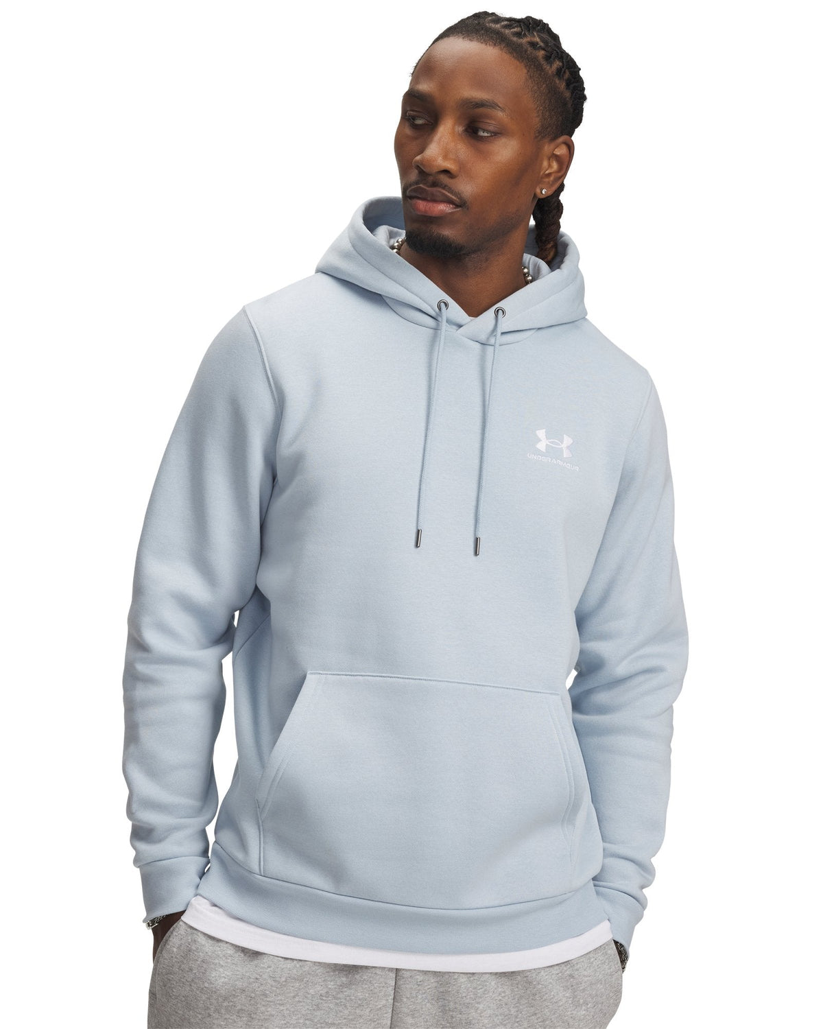 UA Icon Fleece Men's Hoodie - Blue