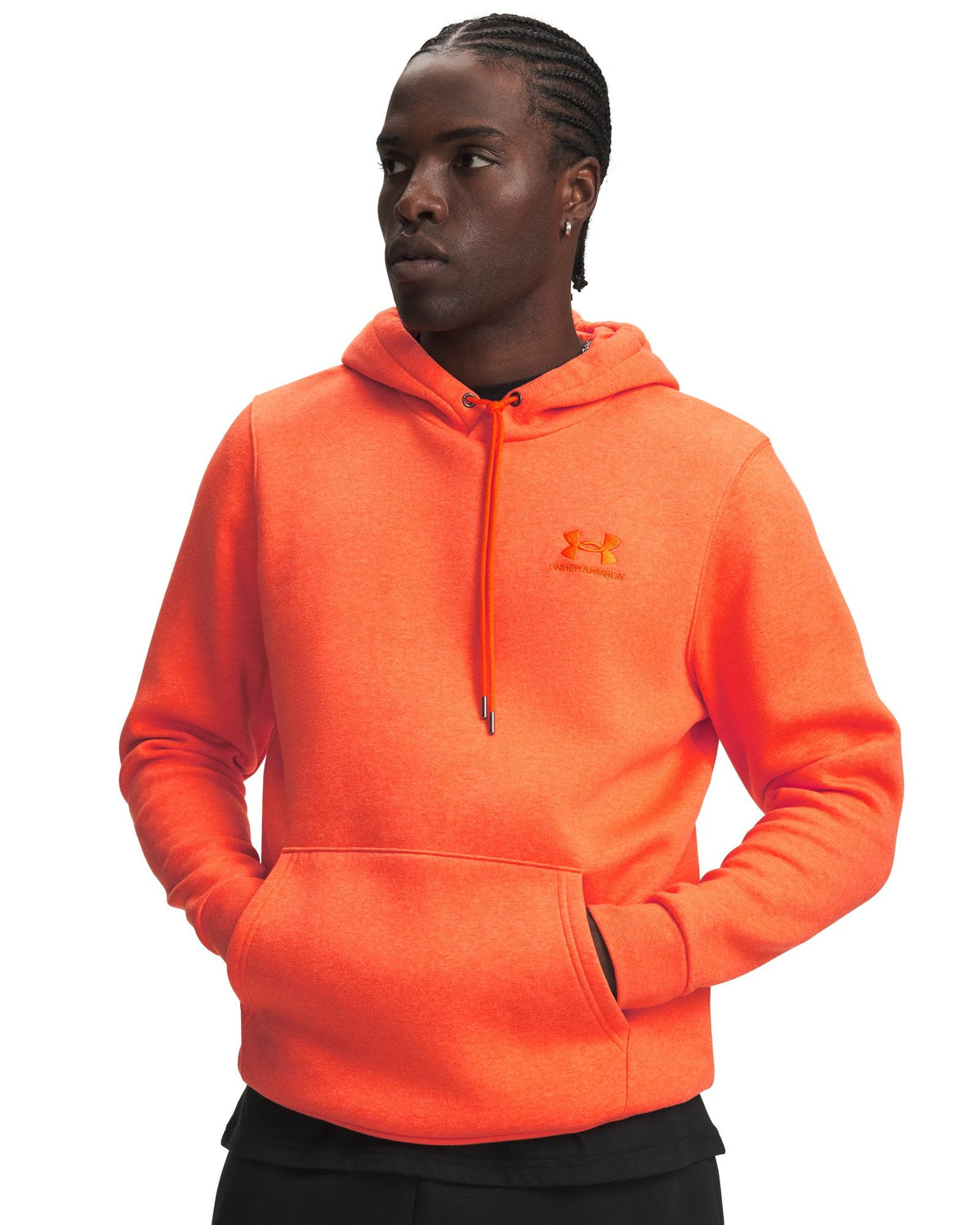 UA Icon Fleece Men's Hoodie - Orange