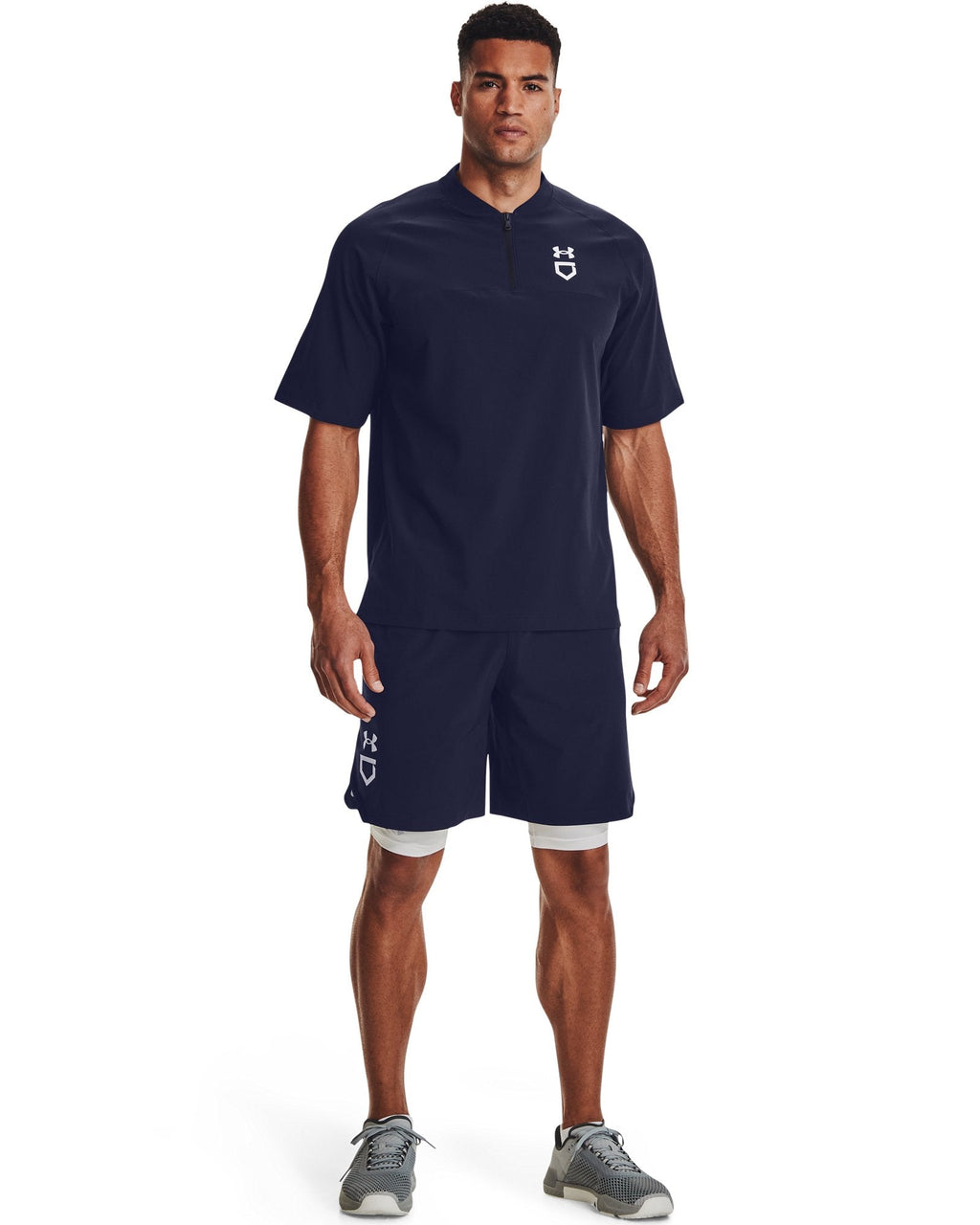 UA Utility Men's Slider Shorts - White