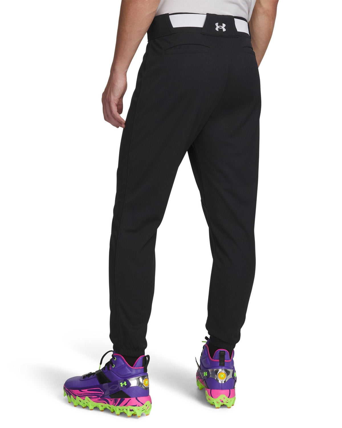 UA Utility Closed Men's Baseball Pants - Black