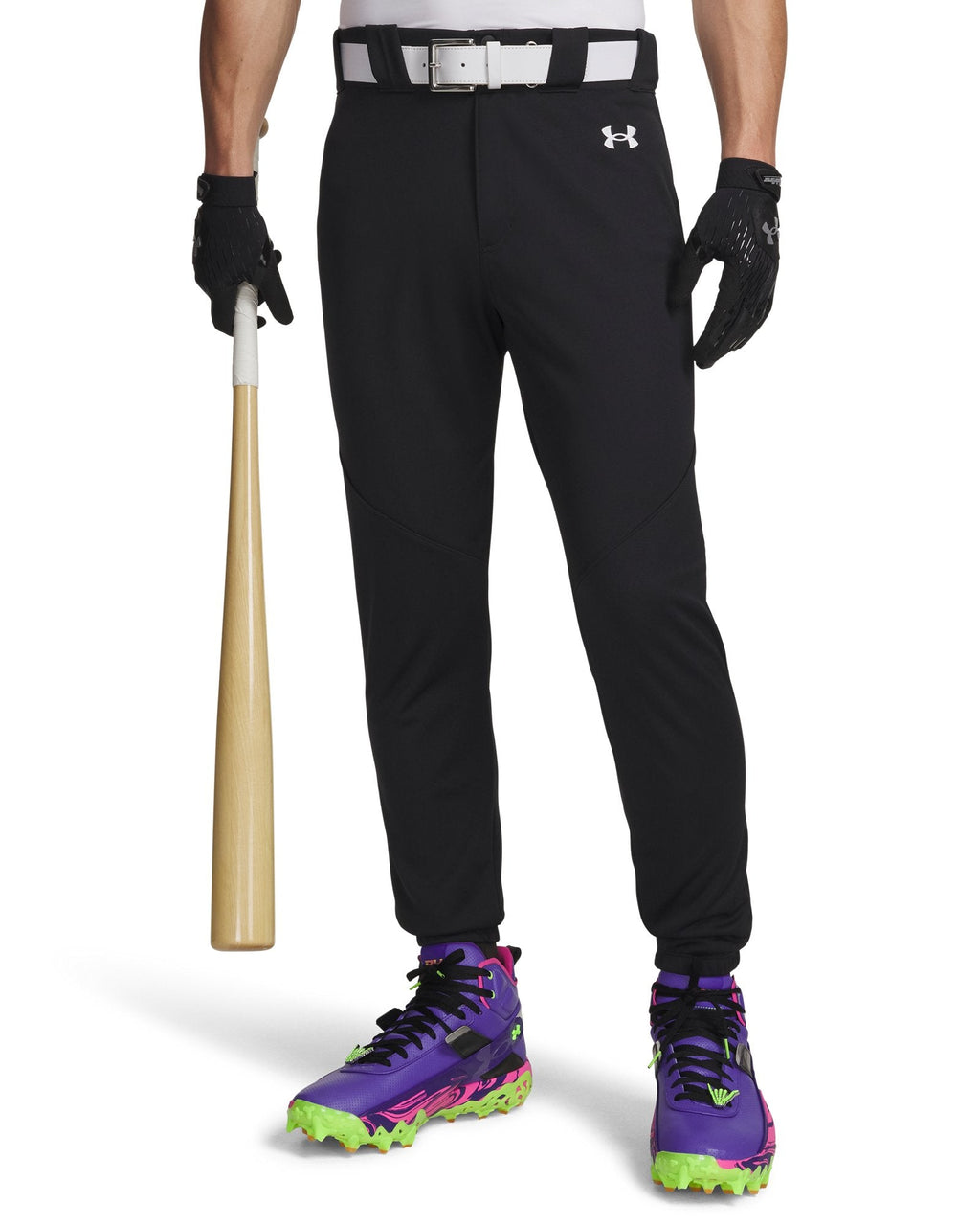 UA Utility Closed Men's Baseball Pants - Black