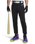 UA Utility Closed Men's Baseball Pants - Black
