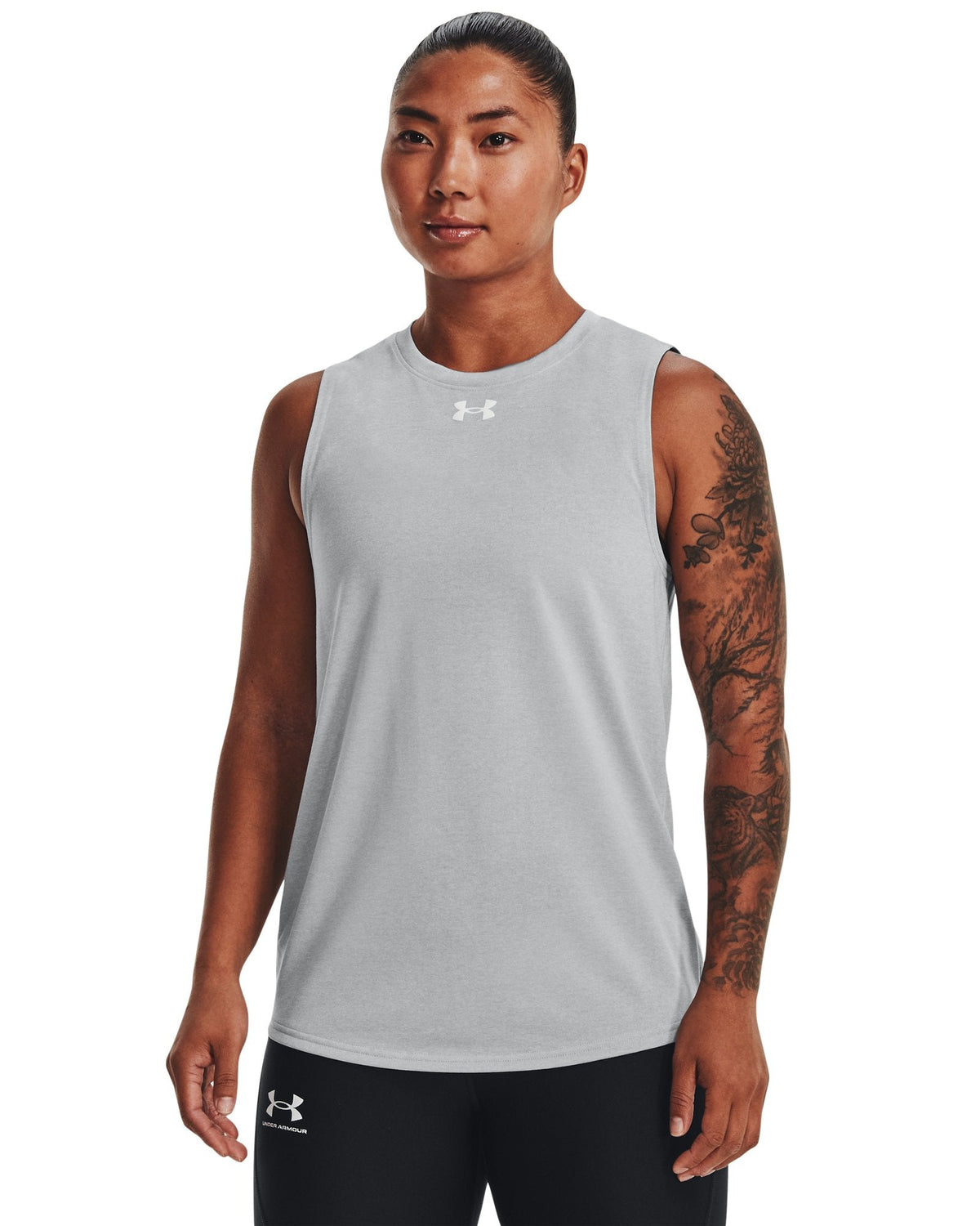 UA Tech™ Team Women's Sleeveless - Gray