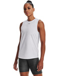 UA Tech™ Team Women's Sleeveless - White