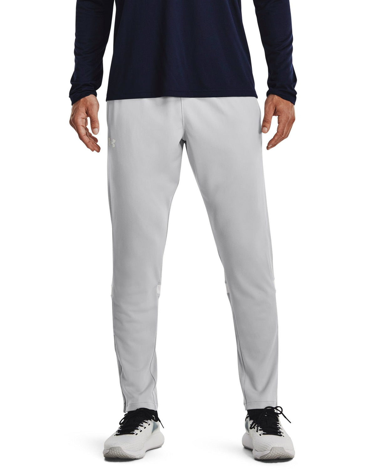 UA Knit Warm Up Team Men's Pants - Gray