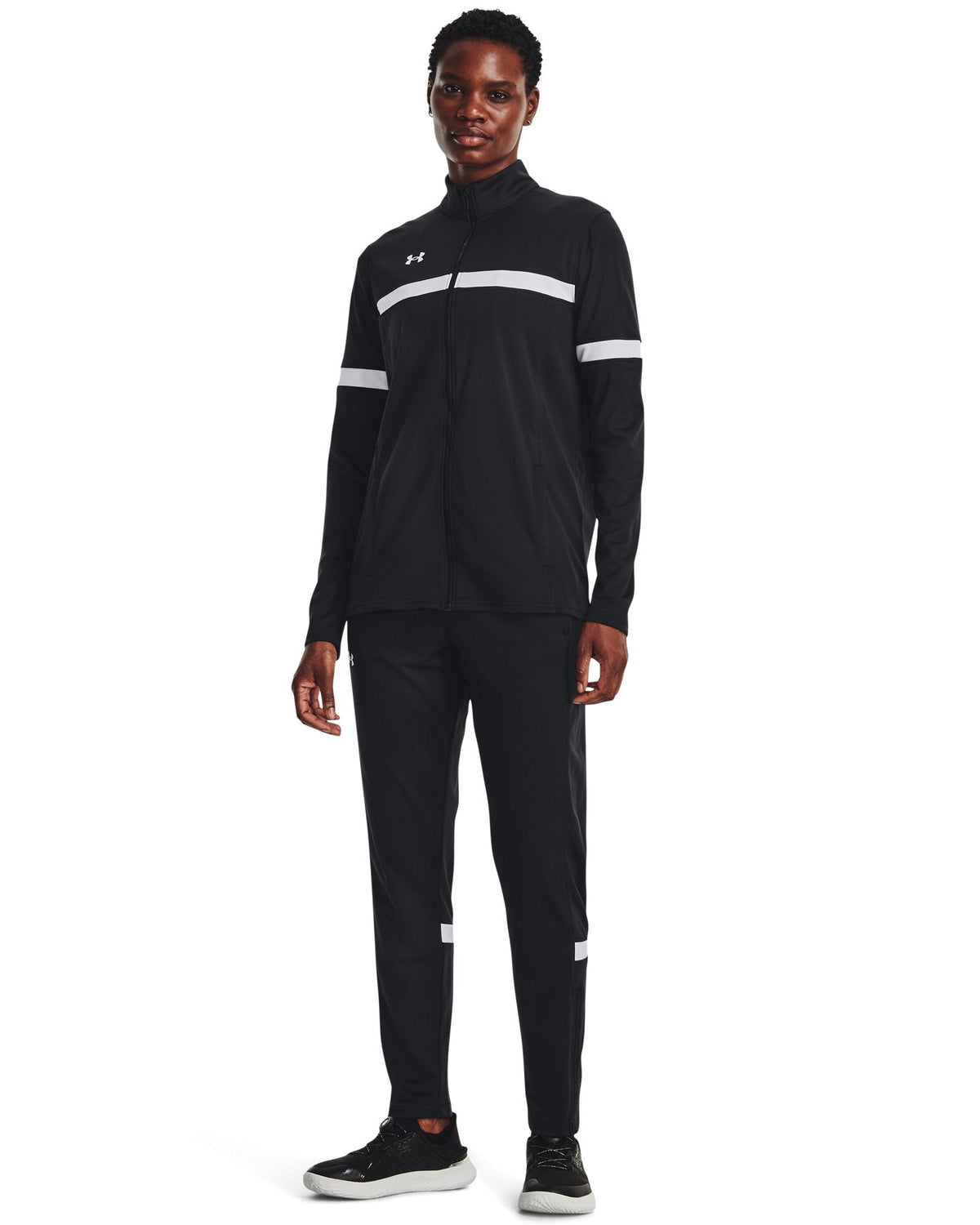 UA Knit Warm Up Team Women's Pants - Black