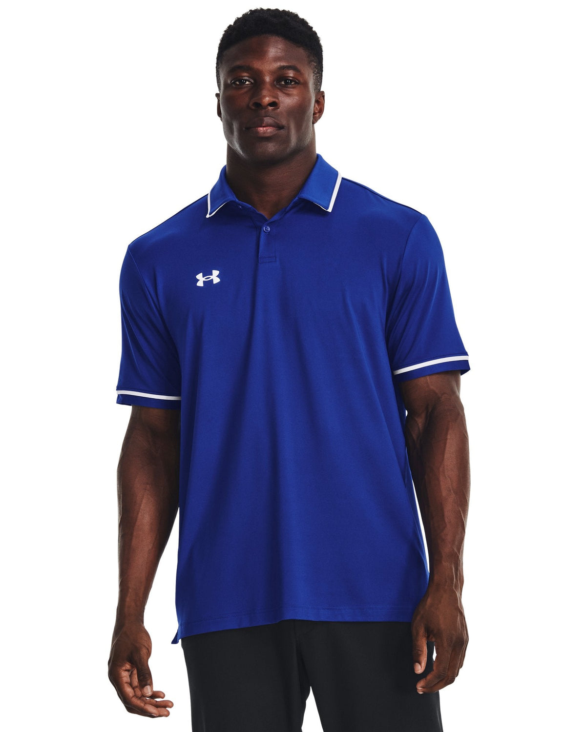UA Team Tipped Men's Polo - Blue