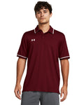 UA Team Tipped Men's Polo - Red