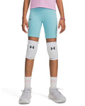 UA Motion Girls' Bike Shorts - Blue