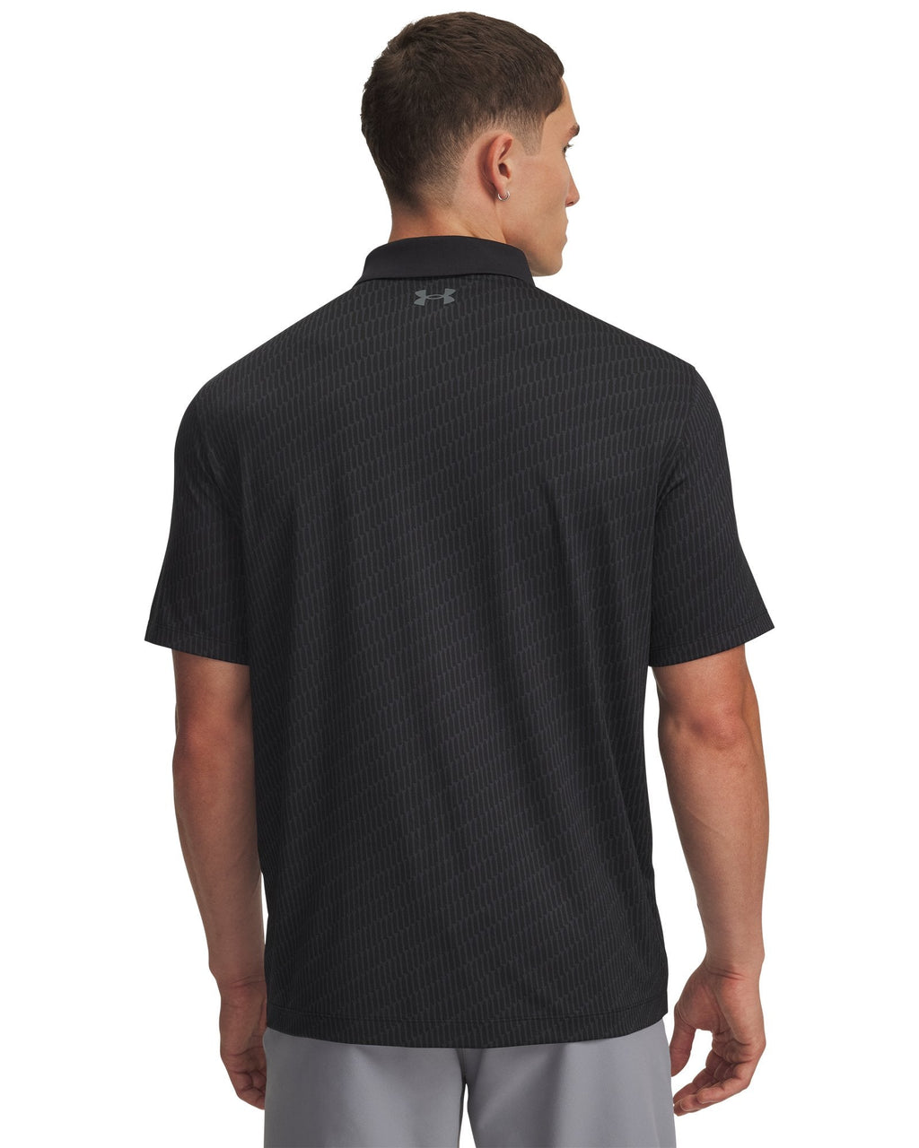 UA Matchplay Printed Men's Polo - Black