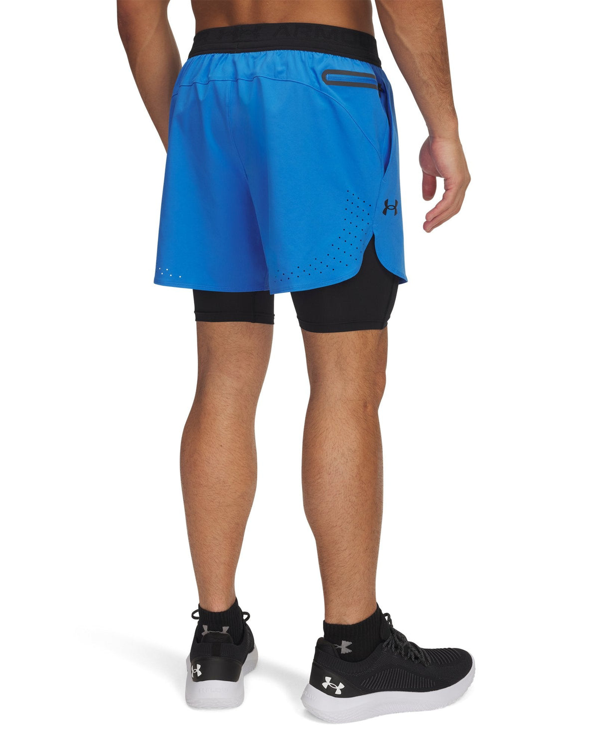 UA Vanish Elite Men's 2-in-1 Shorts - Blue