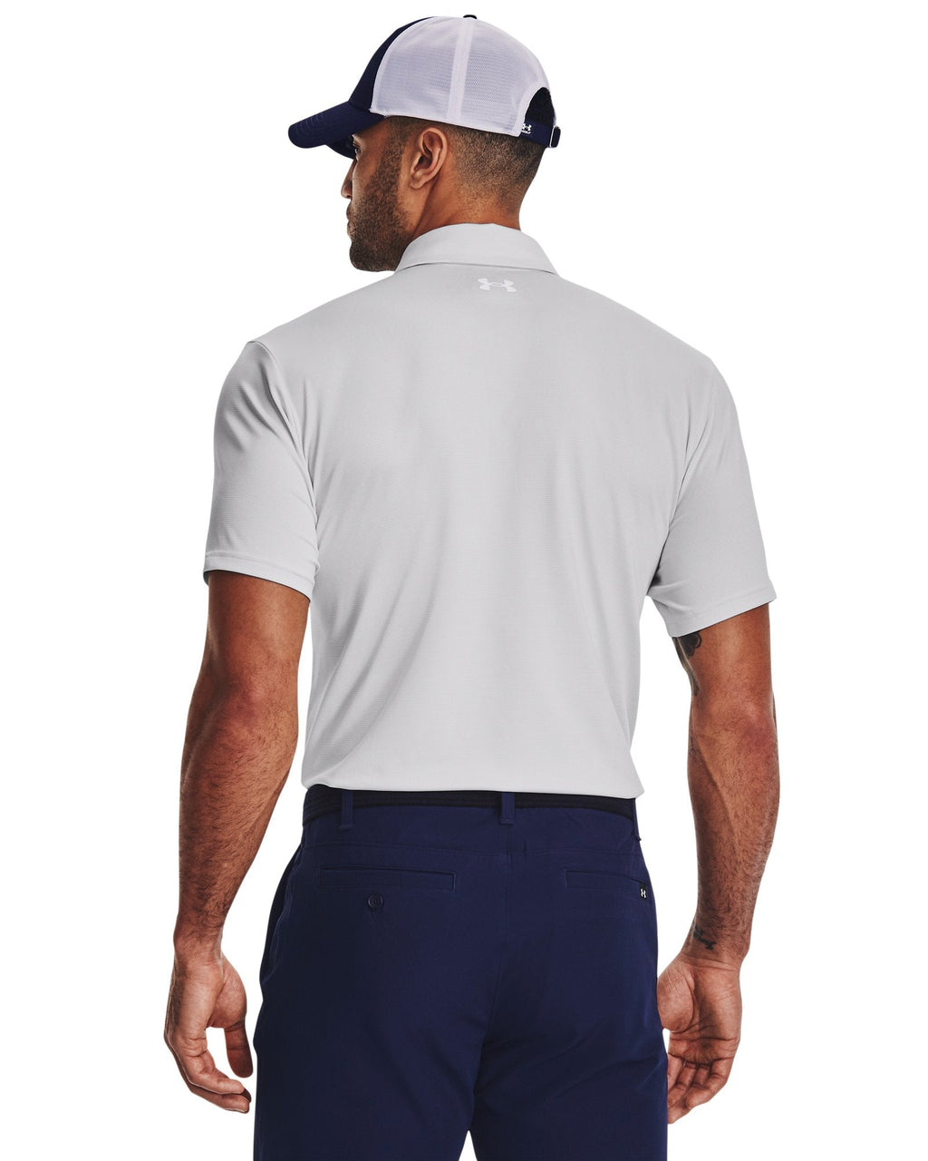 UA Playoff 3.0 Stripe Men's Polo - White