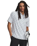 UA Playoff 3.0 Printed Men's Polo - White