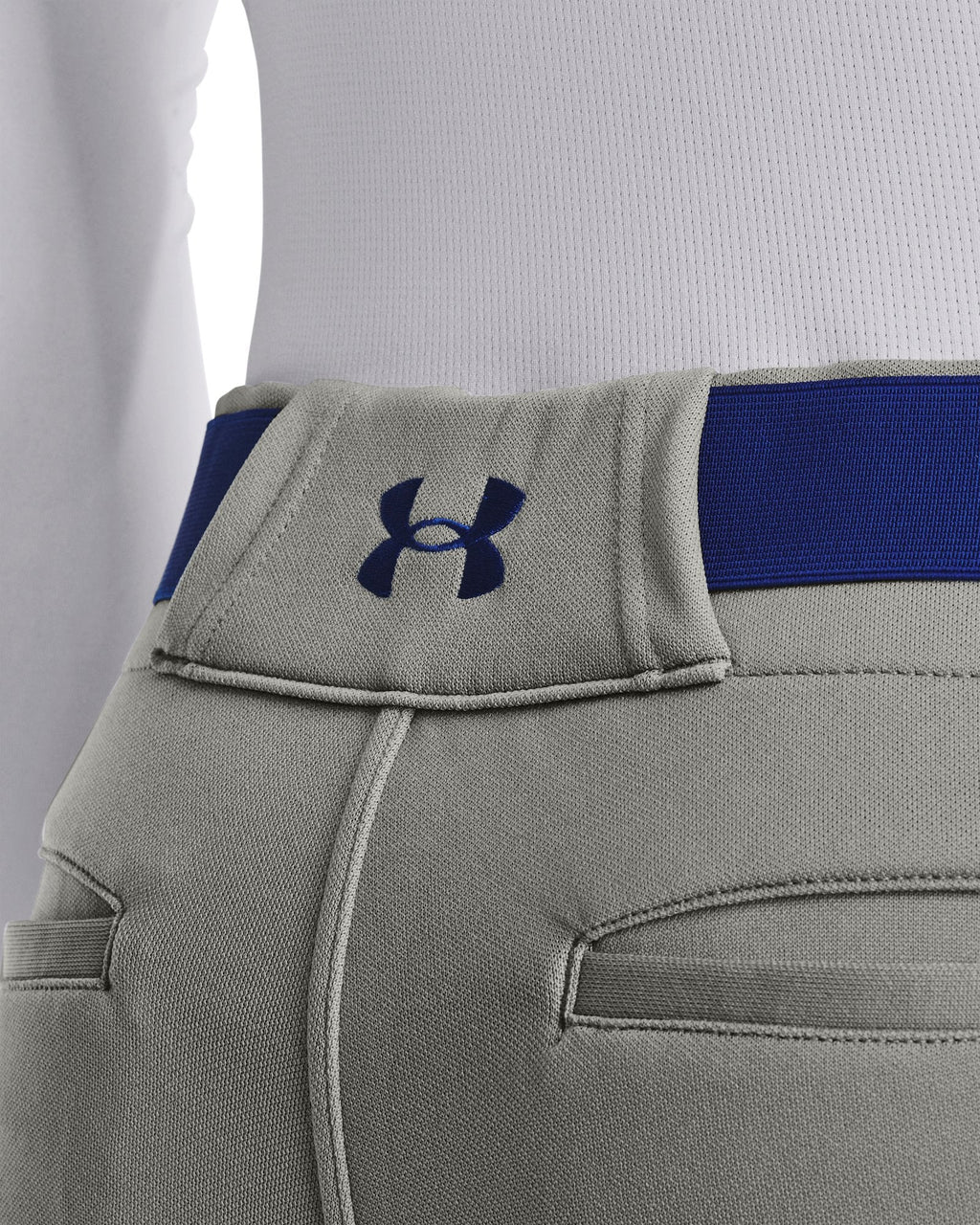UA Utility Pro Piped Men's Knicker Baseball Pants - Gray