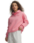 UA Icon Fleece Women's Oversized Hoodie - Pink