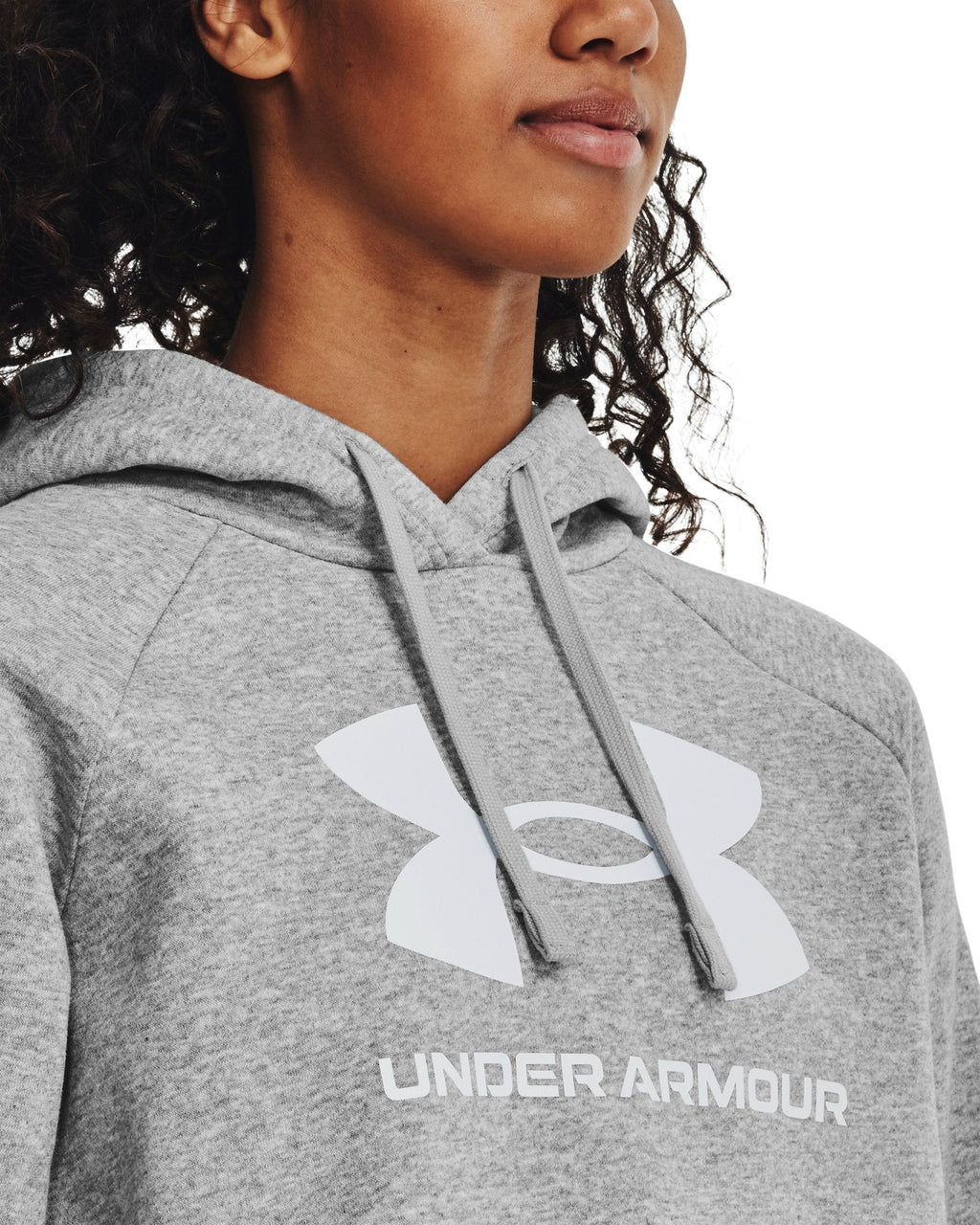 UA Rival Fleece Big Logo Women's Hoodie - Gray