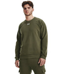 UA Rival Fleece Men's Crew - Green