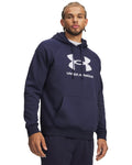 UA Rival Fleece Men's Logo Hoodie - Blue