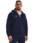 UA Rival Fleece Men's Full-Zip Hoodie - Blue