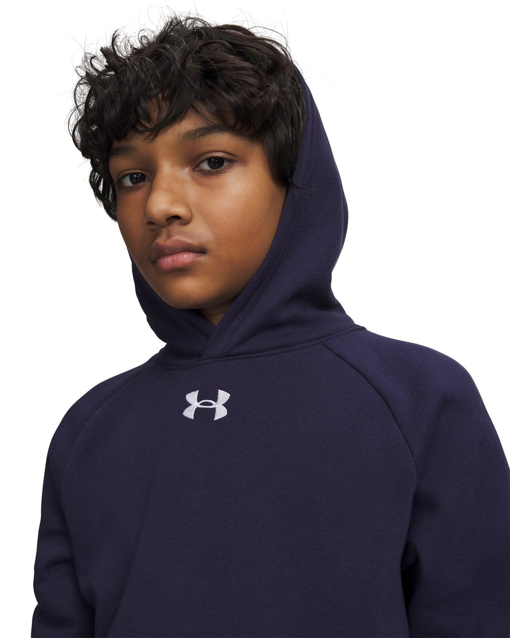 UA Rival Fleece Boys' Hoodie - Black