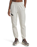 UA Unstoppable Fleece Women's Joggers - White