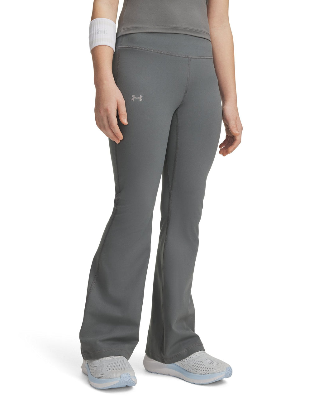 UA Motion Girls' Flare Pants - Black