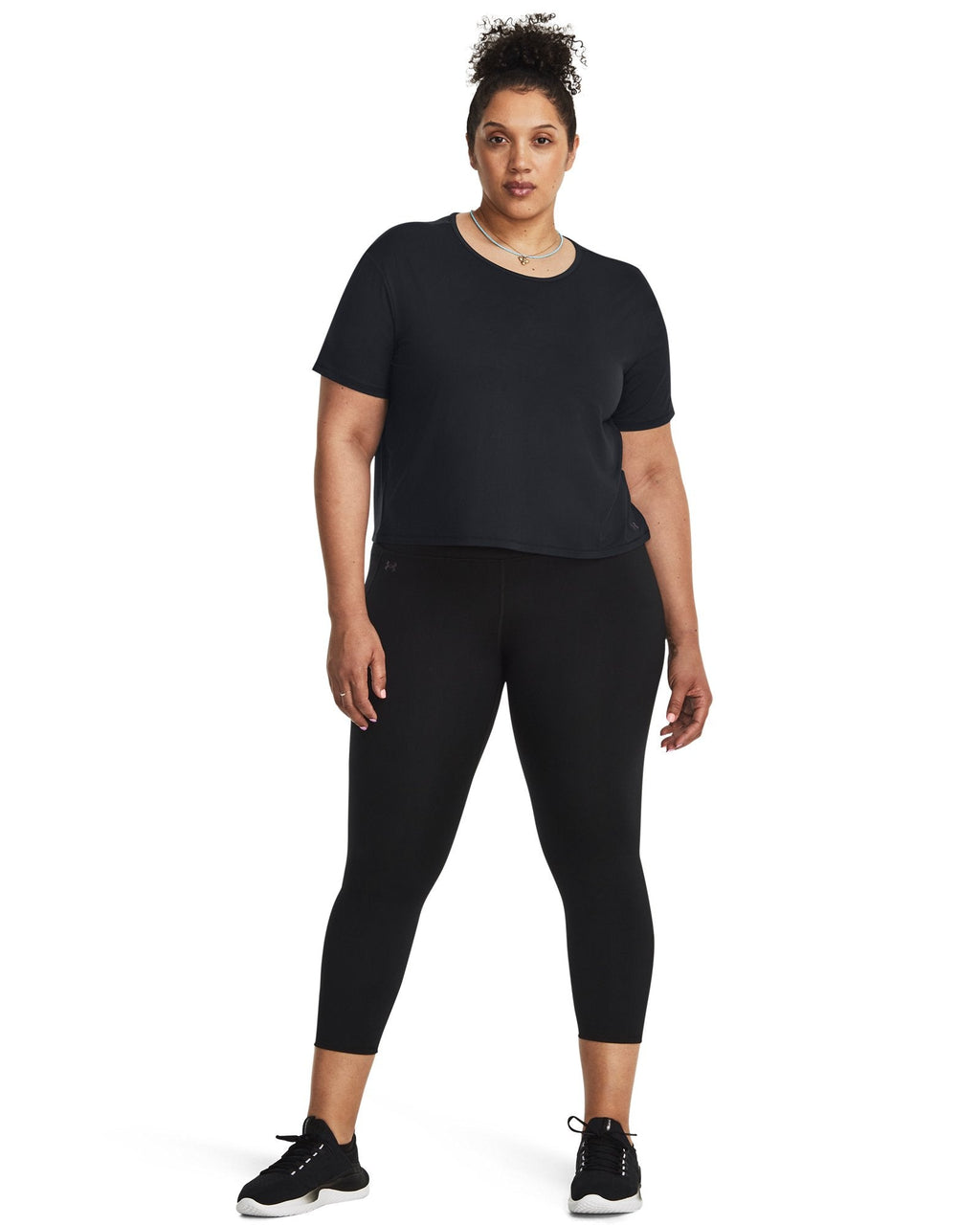 UA Motion Women's Short Sleeve - Black