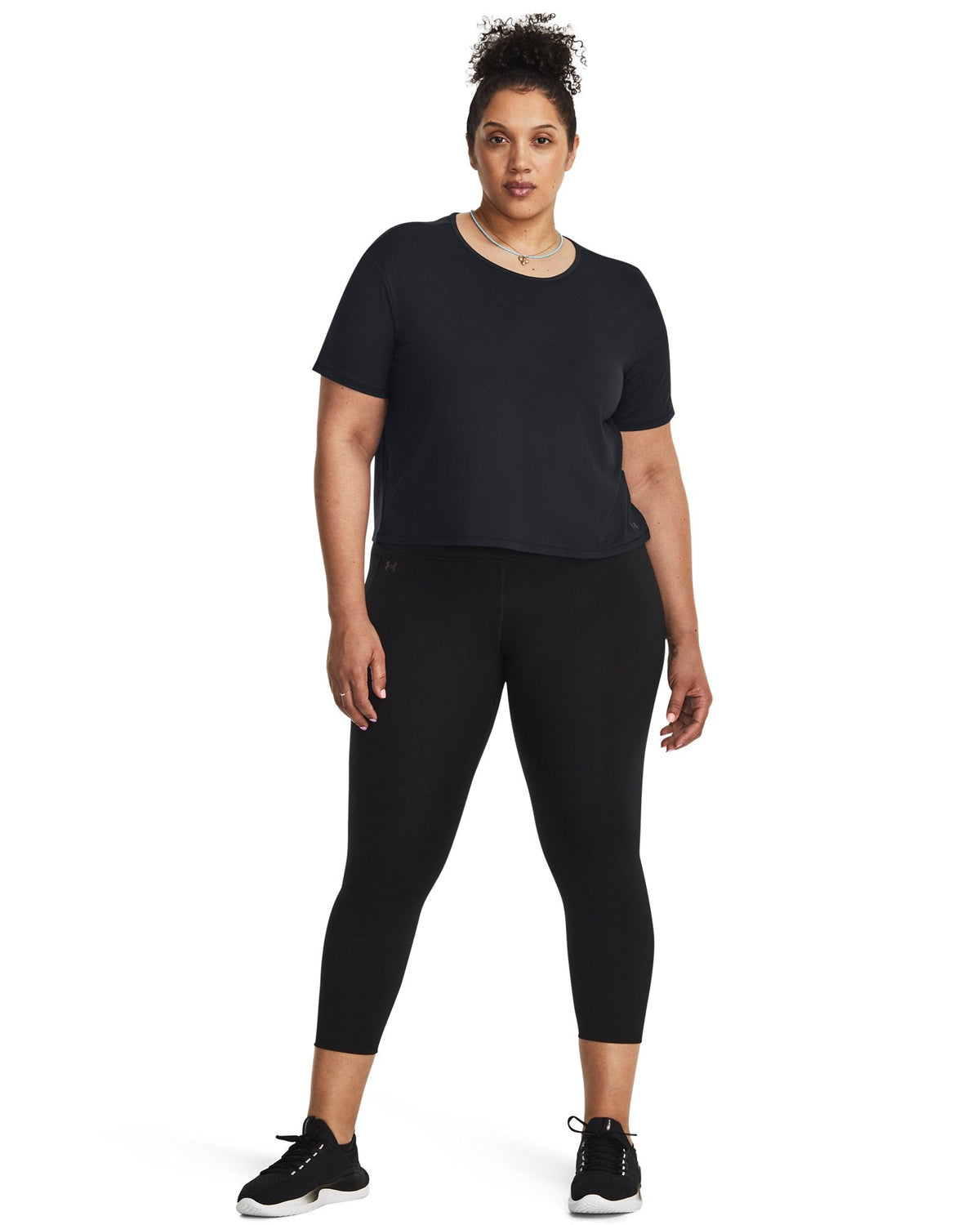 UA Motion Women's Short Sleeve - Black