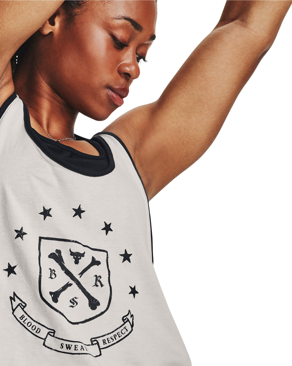 Project Rock Arena Women's Tank - White