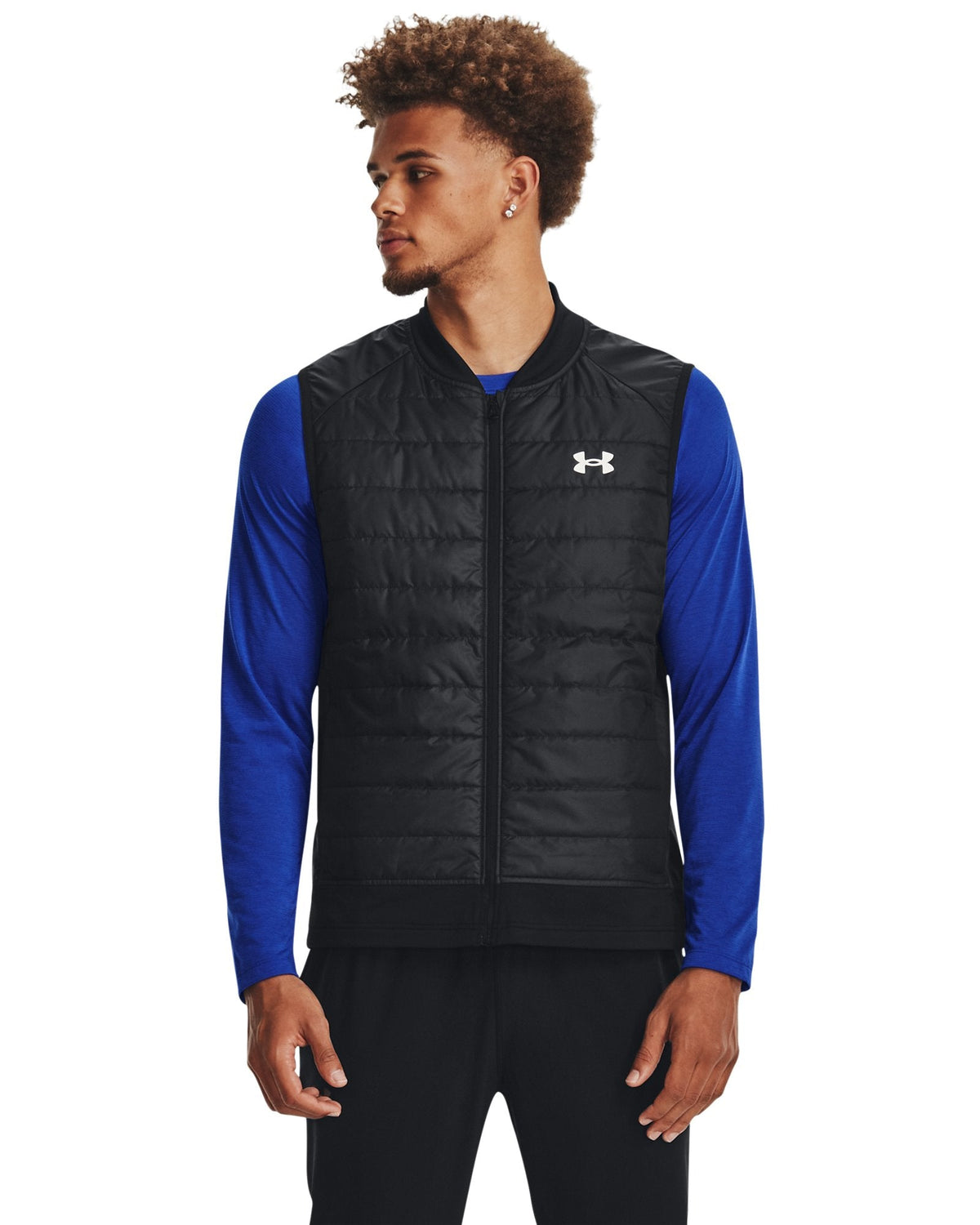 UA Launch Insulated Men's Vest - Black