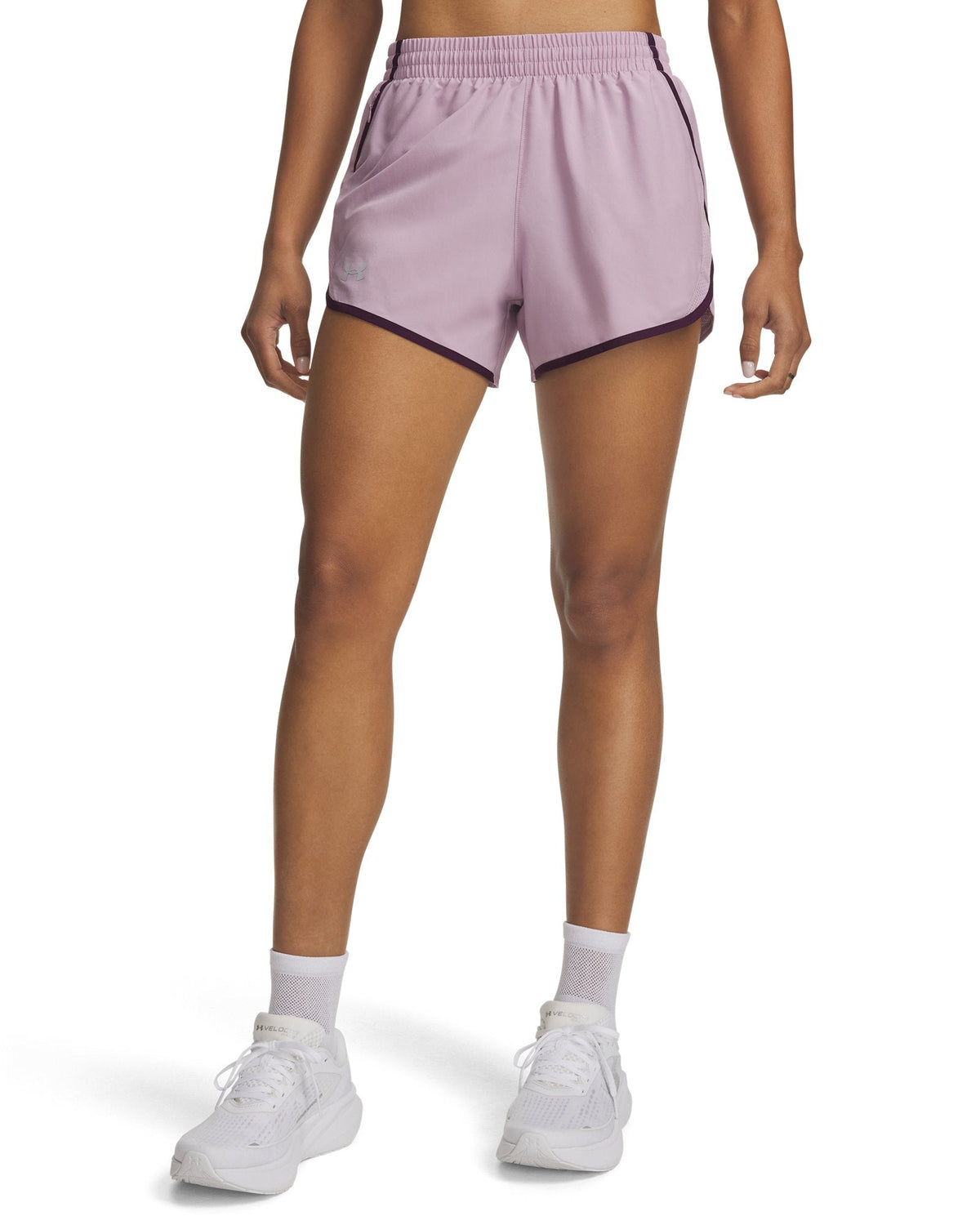 UA Fly-By Women's 3" Shorts - Pink