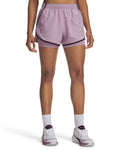 UA Fly-By Women's 2-in-1 Shorts - Pink