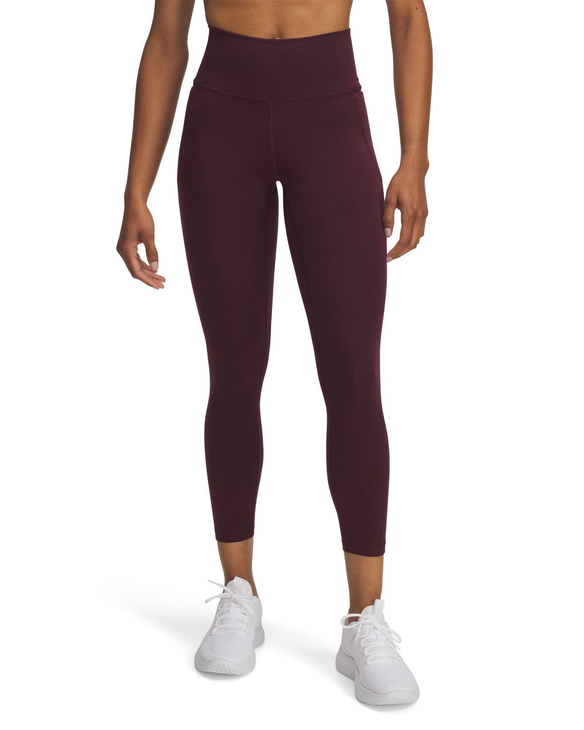 UA Meridian Women's Ankle Leggings - Red