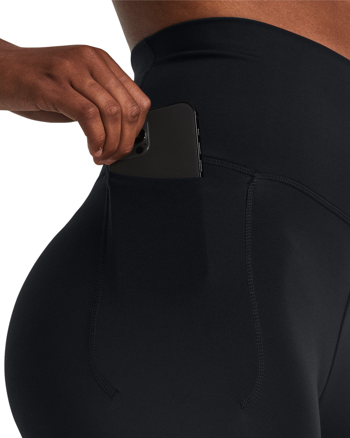UA Meridian Ultra High Rise Women's Ankle Leggings - Black
